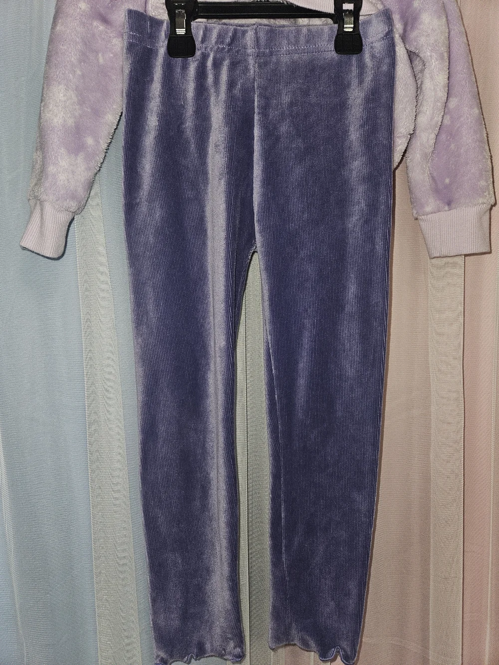 Disney Frozen Elsa Anna Fleece Velour Outfit Set Girls 5T